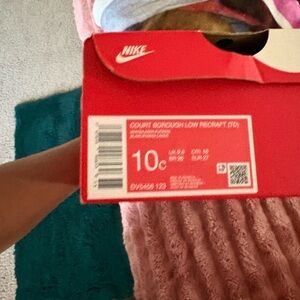 Nike Red Shoe Box with White Logo